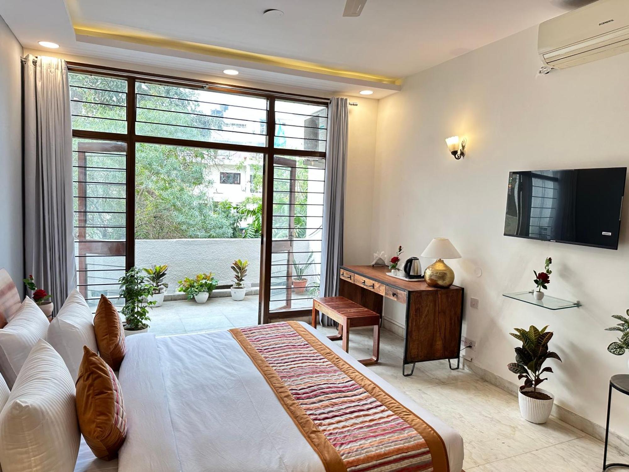 Hotel Grove Residency Hauz Khas New Delhi Couple Friendly Exteriér fotografie