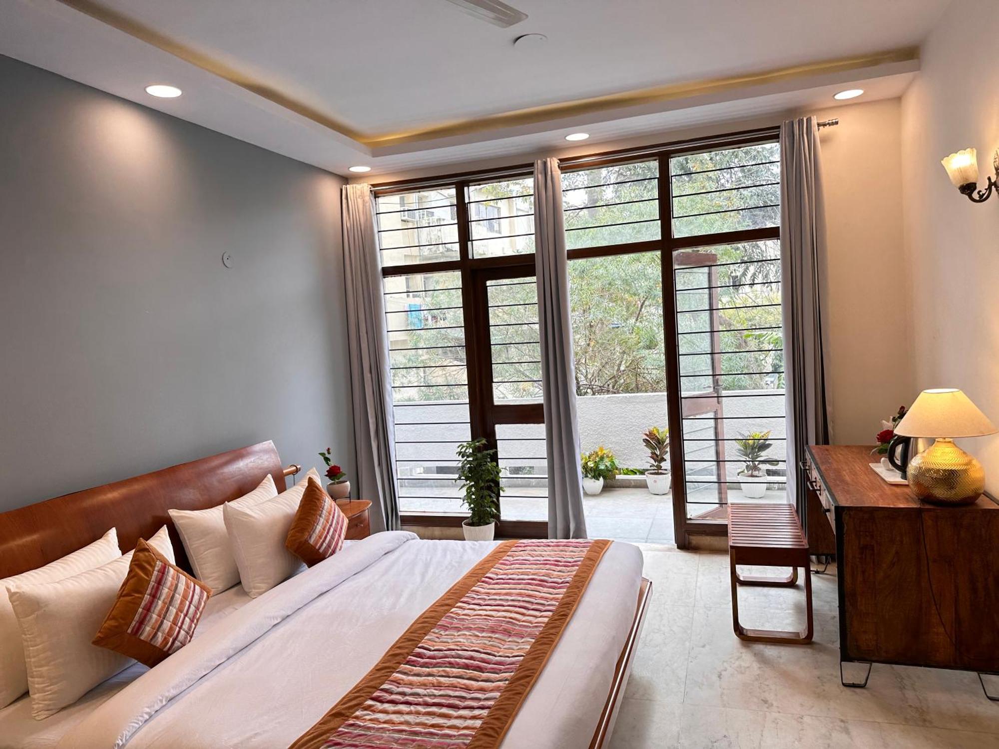 Hotel Grove Residency Hauz Khas New Delhi Couple Friendly Exteriér fotografie