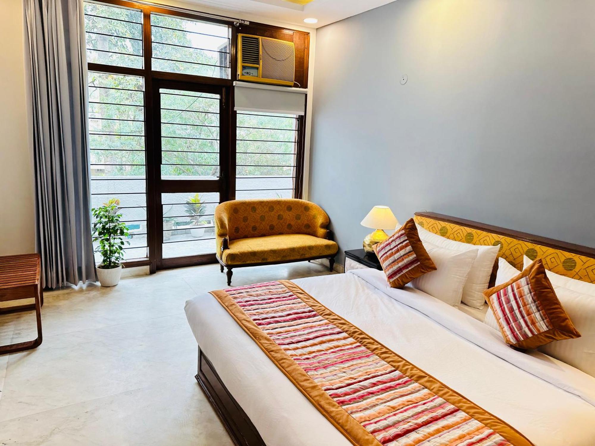 Hotel Grove Residency Hauz Khas New Delhi Couple Friendly Exteriér fotografie