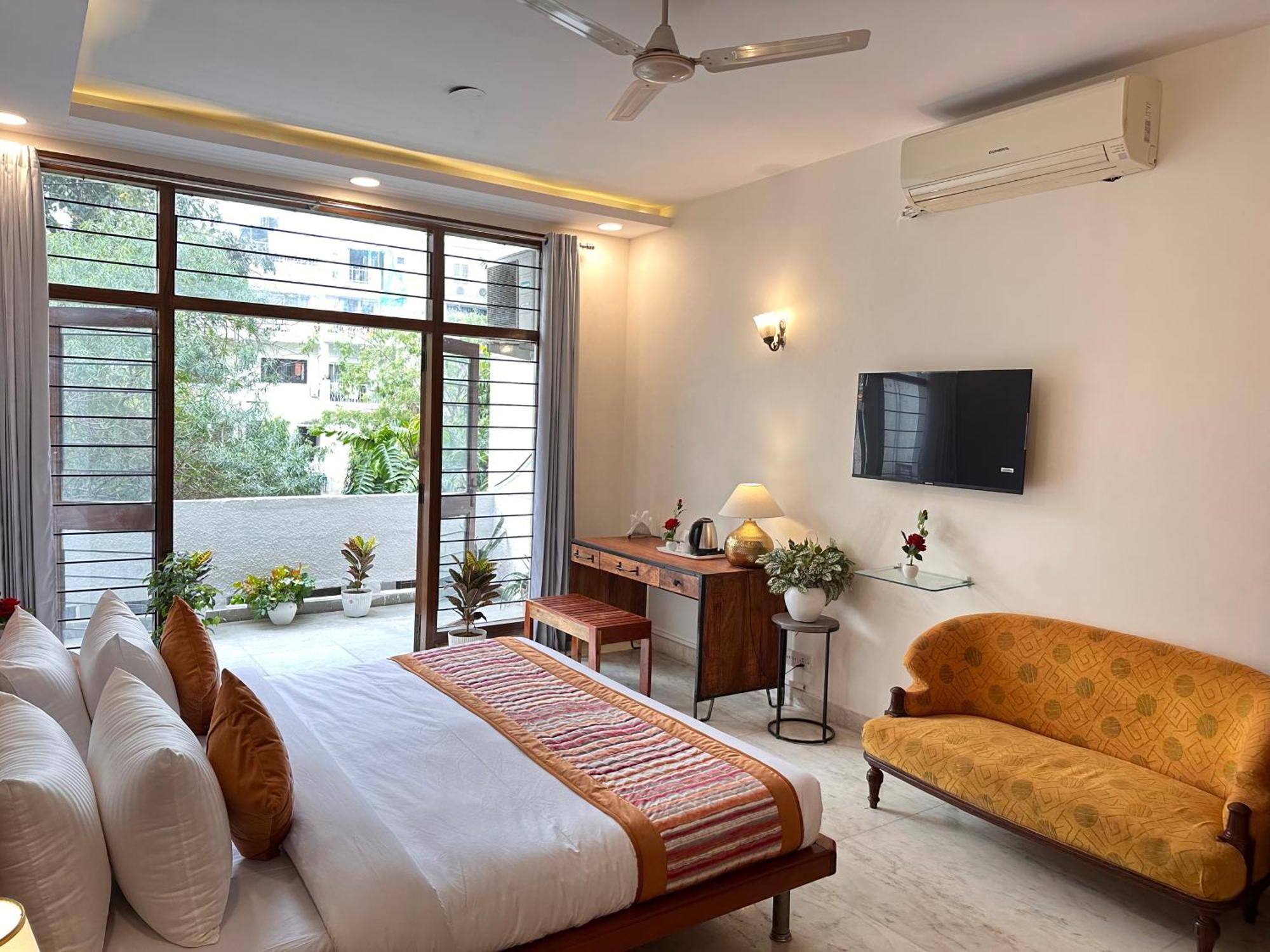 Hotel Grove Residency Hauz Khas New Delhi Couple Friendly Exteriér fotografie